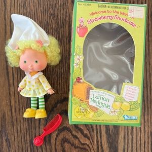 Stawberry Shortcake 1980 Collectible friend Lemon Meringue by Kenner
